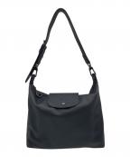 LONGCHAMPロンシャン）の古着「Le Pliage Xtra M Hobo bag/ルプリアージュ エクストラ Ｍ ホーボーバッグ」｜ブラック