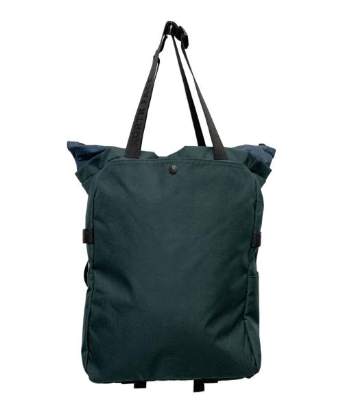 THE NORTHFACE PURPLELABEL（ザ・ノースフェイス パープルレーベル）THE NORTHFACE PURPLELABEL (ザ・ノースフェイス パープルレーベル) CORDURA Nylon Shoulder Bag/コーデュラナイロントートバッグ グリーンの古着・服飾アイテム