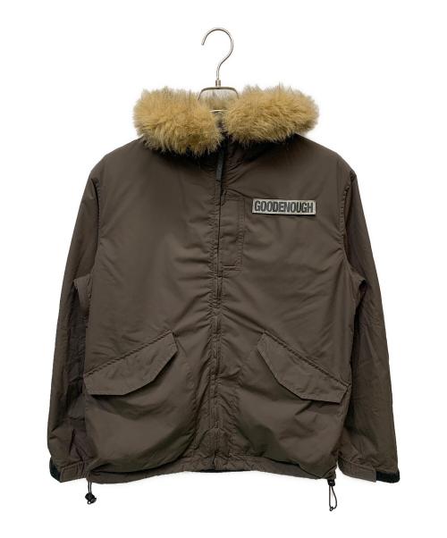 GOODENOUGH（グッドイナフ）GOODENOUGH (グッドイナフ) ライナー付モッズコート ブラウン サイズ:Mの古着・服飾アイテム