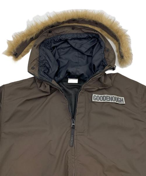 GOODENOUGH（グッドイナフ）GOODENOUGH (グッドイナフ) ライナー付モッズコート ブラウン サイズ:Mの古着・服飾アイテム