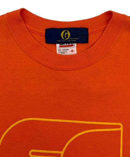 GOODENOUGH（グッドグリーフ）GOODENOUGH (グッドイナフ) プリントTシャツ オレンジ サイズ:Sの古着・服飾アイテム