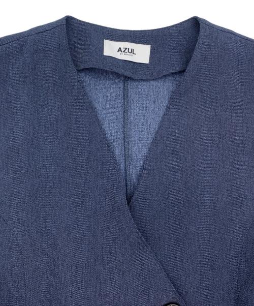 AZUL by moussy（アズールバイマウジー）AZUL by moussy (アズールバイマウジー) マルチWAYトレンチコート ネイビー サイズ:FREEの古着・服飾アイテム