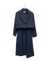 AZUL by moussy（アズールバイマウジー）の古着「マルチWAYトレンチコート」｜ネイビー