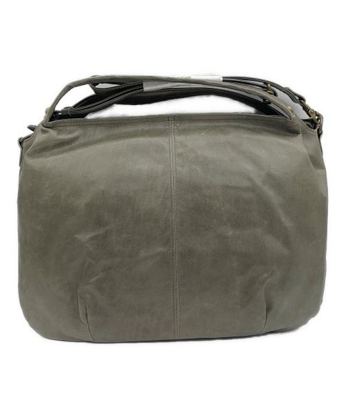 DAKOTA（ダコタ）DAKOTA (ダコタ) レザーショルダーバッグ グレーの古着・服飾アイテム