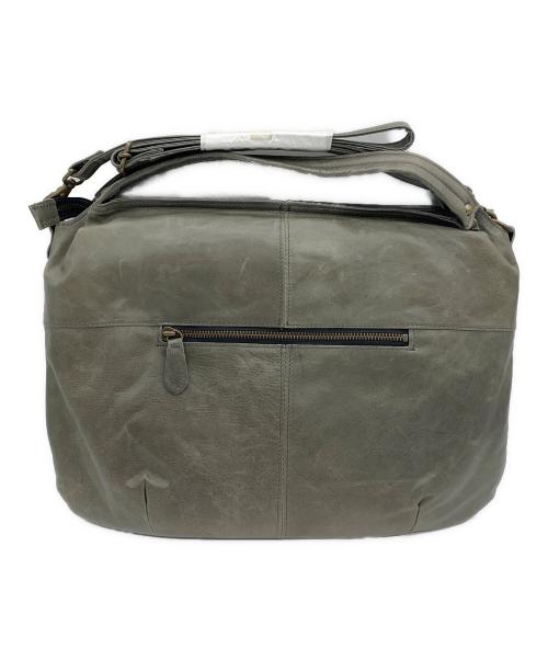 DAKOTA（ダコタ）DAKOTA (ダコタ) レザーショルダーバッグ グレーの古着・服飾アイテム