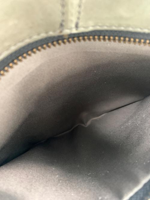 DAKOTA（ダコタ）DAKOTA (ダコタ) レザーショルダーバッグ グレーの古着・服飾アイテム