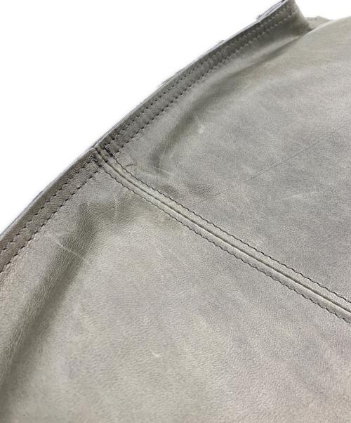 DAKOTA（ダコタ）DAKOTA (ダコタ) レザーショルダーバッグ グレーの古着・服飾アイテム