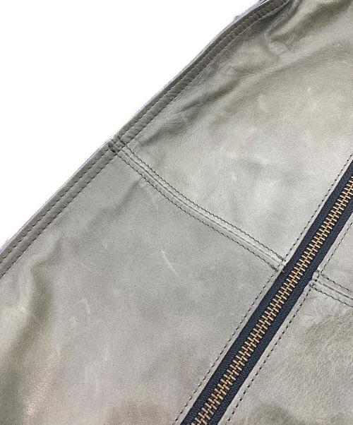 DAKOTA（ダコタ）DAKOTA (ダコタ) レザーショルダーバッグ グレーの古着・服飾アイテム
