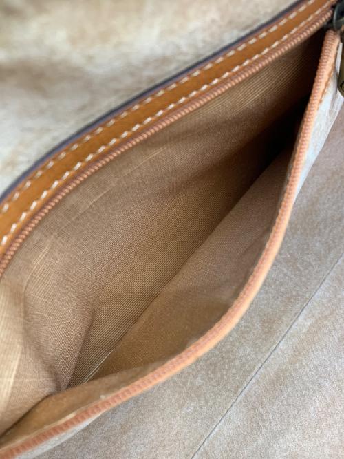 土屋鞄（ツチヤカバン）土屋鞄 (ツチヤカバン) オイルヌメロールミニボストン ブラウンの古着・服飾アイテム