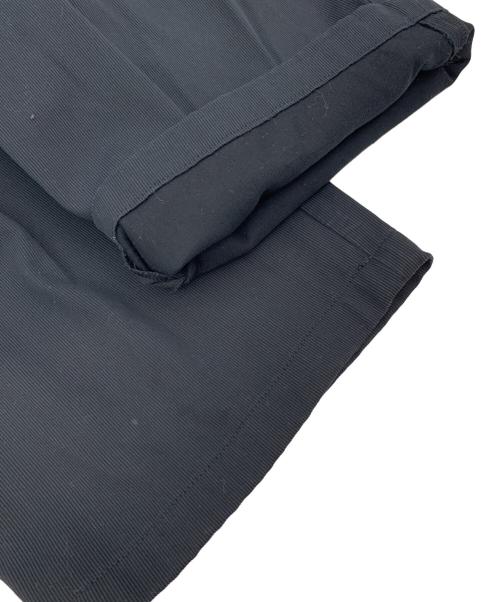 BACCA（バッカ）BACCA (バッカ) コットンピケタックワイドパンツ ブラック サイズ:36の古着・服飾アイテム