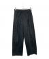 BACCA（バッカ）の古着「コットンピケタックワイドパンツ」｜ブラック