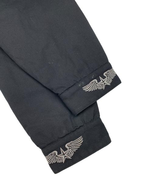 X-LARGE（エクストララージ）X-LARGE (エクストララージ) PEACE SQUAD VIETNAM JACKET ブラック サイズ:Lの古着・服飾アイテム