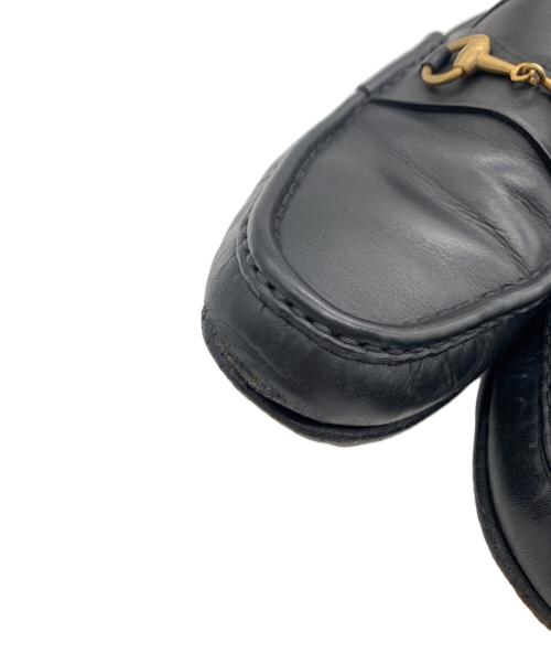 GUCCI（グッチ）GUCCI (グッチ) ビットローファー ブラック サイズ:35 1/2の古着・服飾アイテム