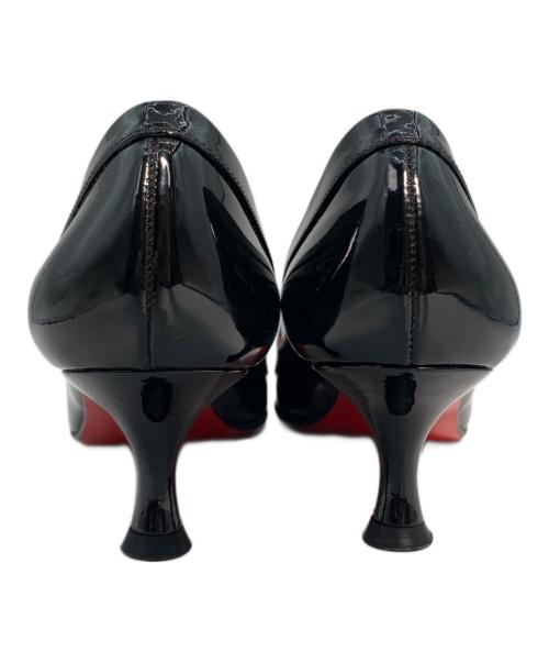 Christian Louboutin（クリスチャン・ルブタン）Christian Louboutin (クリスチャン・ルブタン) marcia balla エナメルパンプス ブラック サイズ:36の古着・服飾アイテム