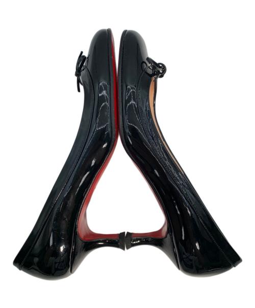 Christian Louboutin（クリスチャン・ルブタン）Christian Louboutin (クリスチャン・ルブタン) marcia balla エナメルパンプス ブラック サイズ:36の古着・服飾アイテム