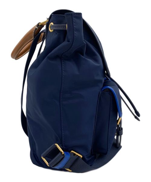 TORY BURCH（トリーバーチ）TORY BURCH (トリーバーチ) リュック ブルーの古着・服飾アイテム