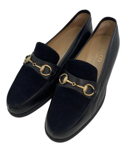 GUCCI（グッチ）GUCCI (グッチ) ビットローファー ブラック サイズ:36の古着・服飾アイテム