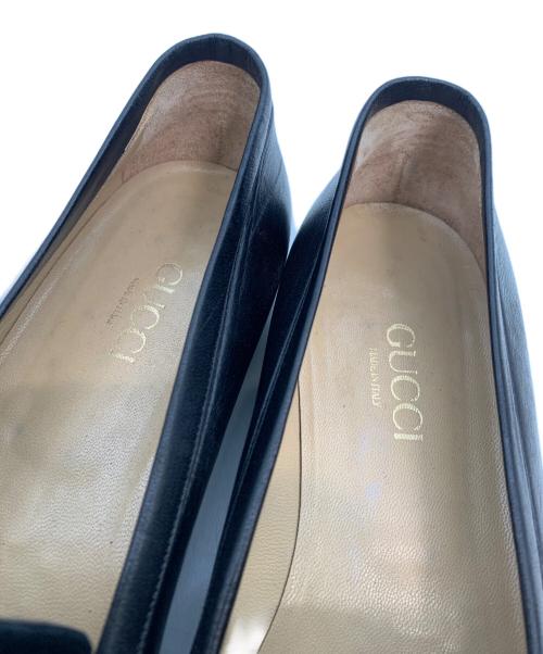 GUCCI（グッチ）GUCCI (グッチ) ビットローファー ブラック サイズ:36の古着・服飾アイテム