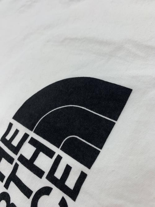 PLAY COMME des GARCONS（プレイコムデギャルソン）PLAY COMME des GARCONS (プレイ コムデギャルソン) THE NORTH FACE (ザ ノース フェイス) 半袖Tシャツ ホワイト サイズ:Mの古着・服飾アイテム