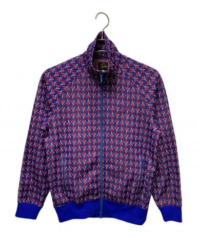 中古・古着通販】Needles (ニードルズ) JACQUARD TRACK JACKET ブルー