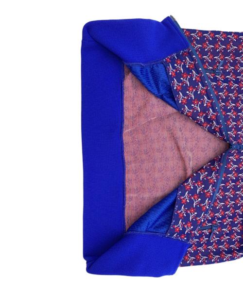 Needles（ニードルズ）Needles (ニードルズ) JACQUARD TRACK JACKET ブルー サイズ:XSの古着・服飾アイテム