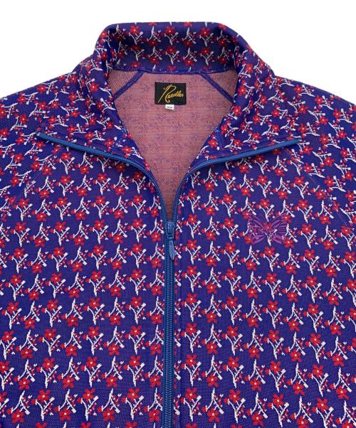 Needles（ニードルズ）Needles (ニードルズ) JACQUARD TRACK JACKET ブルー サイズ:XSの古着・服飾アイテム