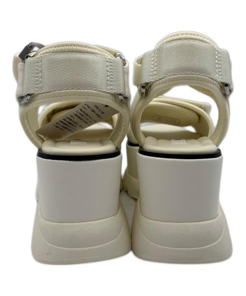 Snidel（スナイデル）Snidel (スナイデル) スニーカーソールサンダル アイボリー サイズ:Sの古着・服飾アイテム