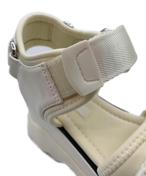 Snidel（スナイデル）Snidel (スナイデル) スニーカーソールサンダル アイボリー サイズ:Sの古着・服飾アイテム