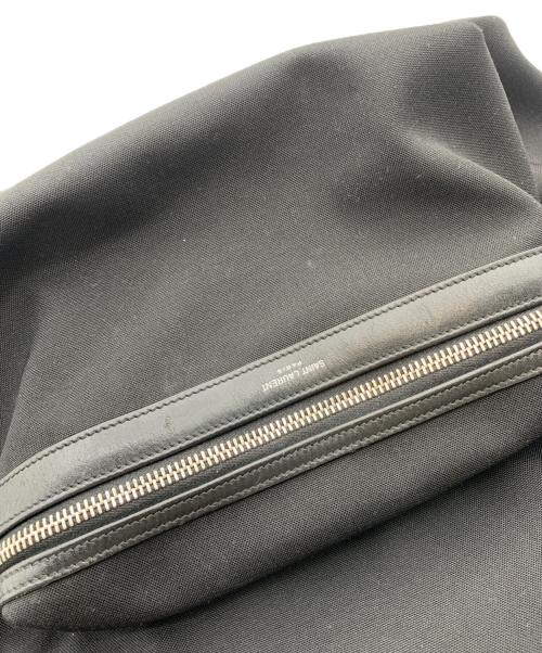 Saint Laurent Paris（サンローランパリ）Saint Laurent Paris (サンローランパリ) クラシック ハンター バックパック ブラックの古着・服飾アイテム