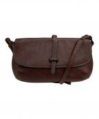 gentenゲンテン）の古着「レザーショルダーバッグ」｜ブラウン