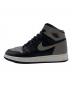 NIKE (ナイキ) GS AIR JORDAN1 RETRO HIGH OG グレー×ブラック サイズ:24.5cm：11000円