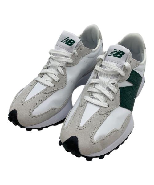 NEW BALANCE（ニューバランス）NEW BALANCE (ニューバランス) WS327DC ホワイト×グリーン サイズ:JPN23.5の古着・服飾アイテム