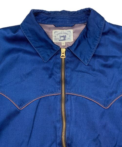 DUFFER INDIGO（ダファーインディゴ）DUFFER INDIGO (ダファーインディゴ) ウエスタンジャケット ブルー サイズ:Lの古着・服飾アイテム