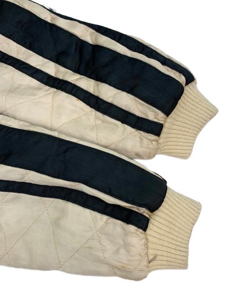 馬師努（馬師努）馬師努 (馬師努) リバーシブルスカジャン ブラック サイズ:Sの古着・服飾アイテム