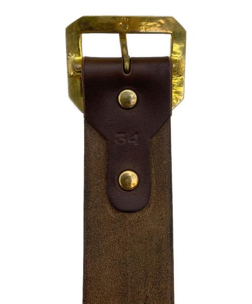 Schott（ショット）Schott (ショット) PERFECTO BELT ブラウンの古着・服飾アイテム