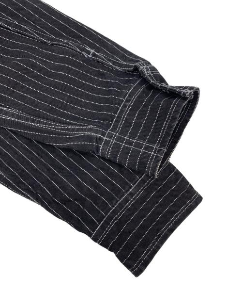 Schott（ショット）Schott (ショット) オールドヒッコリーデニムジャケット ブラック サイズ:Mの古着・服飾アイテム