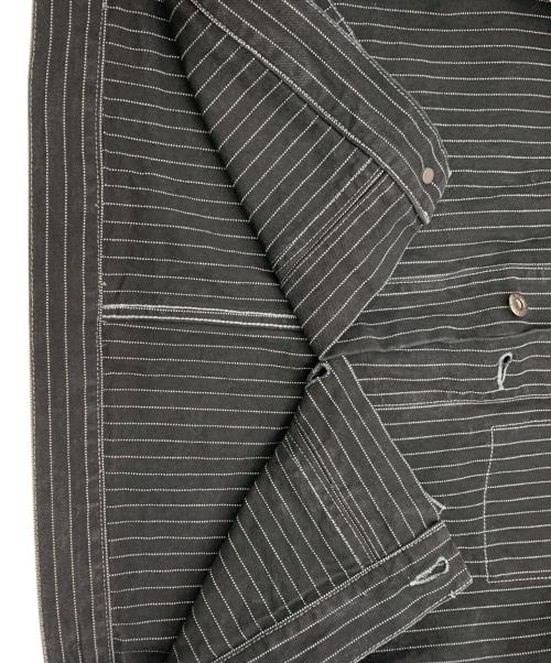 Schott（ショット）Schott (ショット) オールドヒッコリーデニムジャケット ブラック サイズ:Mの古着・服飾アイテム