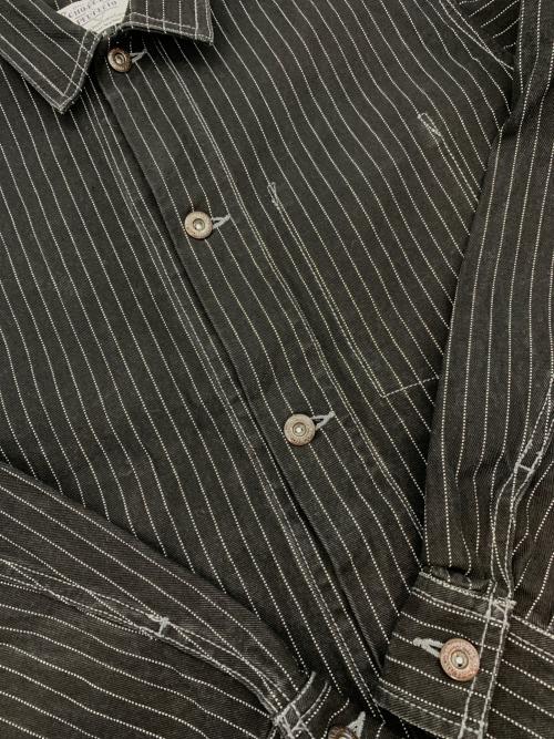 Schott（ショット）Schott (ショット) オールドヒッコリーデニムジャケット ブラック サイズ:Mの古着・服飾アイテム