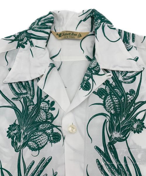 Schott（ショット）Schott (ショット) レーヨンシャツ ホワイト サイズ:Mの古着・服飾アイテム