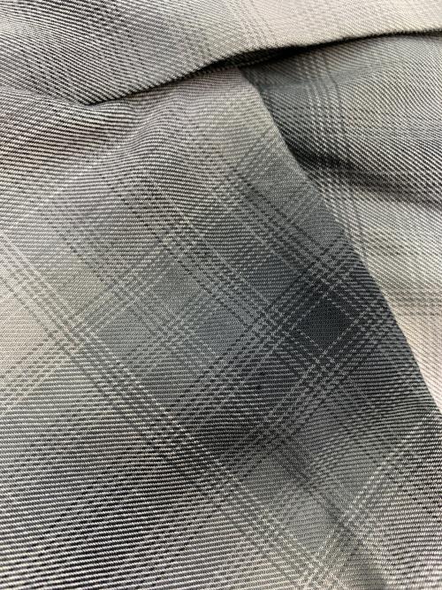 Schott（ショット）Schott (ショット) オンブレチェックシャツ グレー サイズ:Mの古着・服飾アイテム