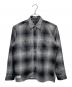 Schott（ショット）の古着「オンブレチェックシャツ」｜グレー