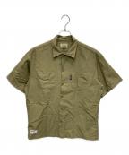 Schottショット）の古着「CN WORK SHIRT/ワークシャツ」｜カーキ