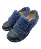 estacionエスタシオ）の古着「ボアスリッポン」｜ネイビー