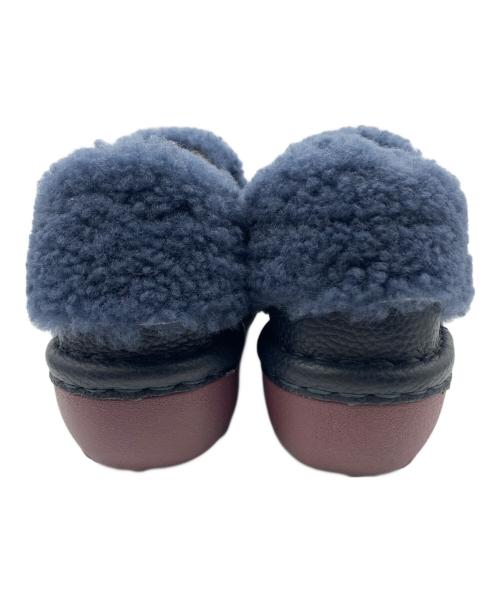 estacion（エスタシオ）estacion (エスタシオ) ボアスリッポン ネイビー サイズ:Mの古着・服飾アイテム