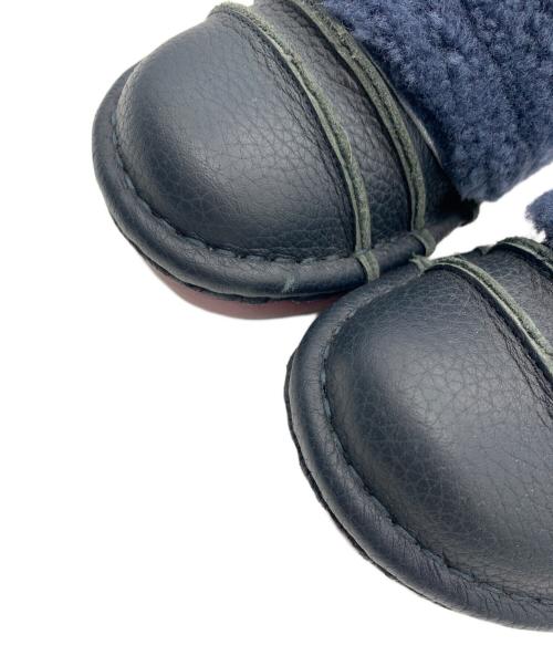 estacion（エスタシオ）estacion (エスタシオ) ボアスリッポン ネイビー サイズ:Mの古着・服飾アイテム