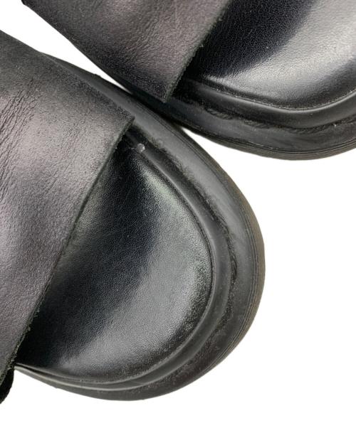 Dr.Martens（ドクターマーチン）Dr.Martens (ドクターマーチン) レザーサンダル ブラック サイズ:UK7の古着・服飾アイテム