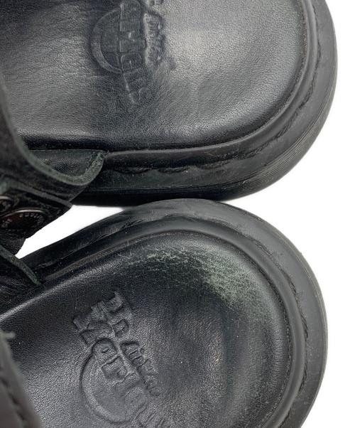 Dr.Martens（ドクターマーチン）Dr.Martens (ドクターマーチン) レザーサンダル ブラック サイズ:UK7の古着・服飾アイテム