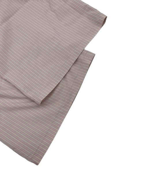 AURALEE（オーラリー）AURALEE (オーラリー) FINX POLYESTER STRIPE PANTS ピンク サイズ:1の古着・服飾アイテム