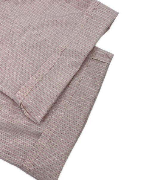 AURALEE（オーラリー）AURALEE (オーラリー) FINX POLYESTER STRIPE PANTS ピンク サイズ:1の古着・服飾アイテム