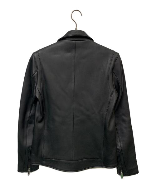 STUDIOUS（ステュディオス）STUDIOUS (ステュディオス) ダブルライダースジャケット ブラック サイズ:3の古着・服飾アイテム